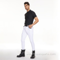 In Stock Equestrian Clothes White Breeches Men